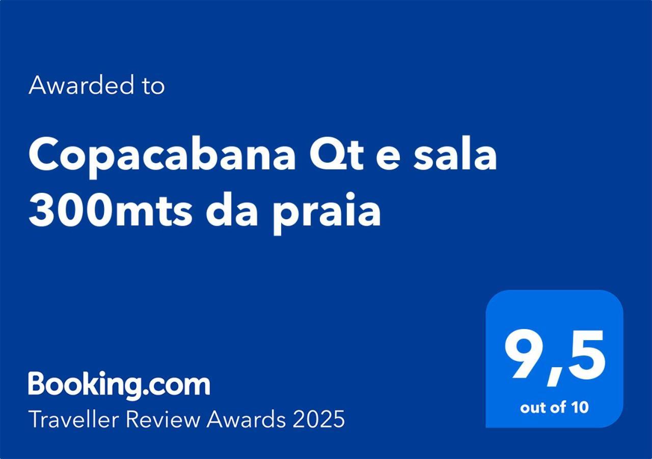 Copacabana Qt E Sala 300Mts Da Praia Ріо-де-Жанейро Екстер'єр фото